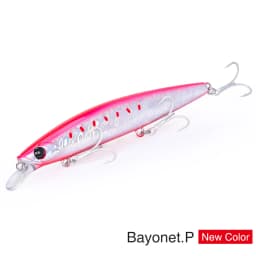 TSURINOYA 135mm 26.4g Ultra Long Casting 135S Saltwater Sinking Minnow BAYONET Tungaten Weight Fishing Lure Seabass Hard Bait