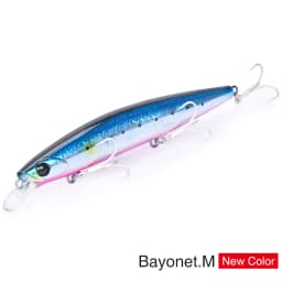 TSURINOYA 135mm 26.4g Ultra Long Casting 135S Saltwater Sinking Minnow BAYONET Tungaten Weight Fishing Lure Seabass Hard Bait