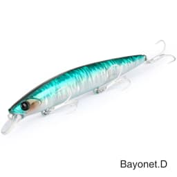 TSURINOYA 135mm 26.4g Ultra Long Casting 135S Saltwater Sinking Minnow BAYONET Tungaten Weight Fishing Lure Seabass Hard Bait