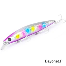 TSURINOYA 135mm 26.4g Ultra Long Casting 135S Saltwater Sinking Minnow BAYONET Tungaten Weight Fishing Lure Seabass Hard Bait