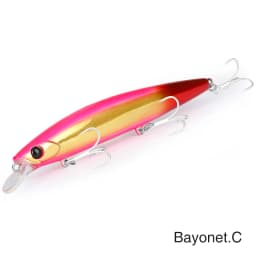 TSURINOYA 135mm 26.4g Ultra Long Casting 135S Saltwater Sinking Minnow BAYONET Tungaten Weight Fishing Lure Seabass Hard Bait