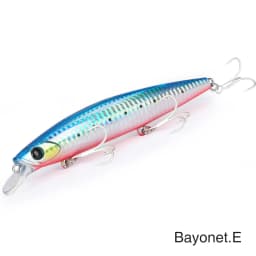 TSURINOYA 135mm 26.4g Ultra Long Casting 135S Saltwater Sinking Minnow BAYONET Tungaten Weight Fishing Lure Seabass Hard Bait