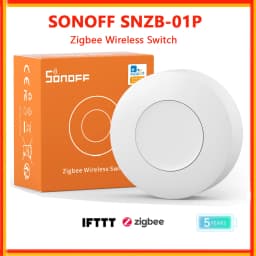 SONOFF SNZB-01P Wireless Smart Zigbee Switch Custom Button Action Zigbee 3.0 Smart Switch Work with Zigbee Hub Alexa Google Home