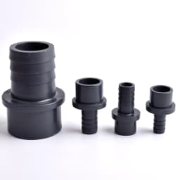 O.D 32/40/50/63-14/20/30/40/50/60mm Big Size UPVC Pagoda Connector Garden Irrigation Pipe Soft Hose Adapter Joint Accessories