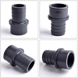 O.D 32/40/50/63-14/20/30/40/50/60mm Big Size UPVC Pagoda Connector Garden Irrigation Pipe Soft Hose Adapter Joint Accessories
