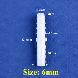5~200pcs 4~14mm Food Grade Plastic Equal Dia Direct Connectors Aquarium Fish Tank Air Pump Hose Pagoda Joint Water Pipe Fittings