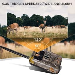 Wildlife Trail Camera Photo Traps Night Vision 2G SMS MMS SMTP Email Cellular Hunting Cameras HC900M Surveillance