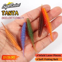 2020 HOT soft bait TANAN 49mm 65mm fishing lures Pesca carp fishing bass lure Isca artificial PVA