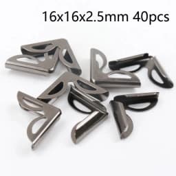 Practical Metal Bronze Book Scrapbooking Album Menu Folder Corner Protectors Corner For Photo Album DIY CP1808