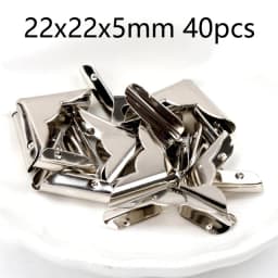Practical Metal Bronze Book Scrapbooking Album Menu Folder Corner Protectors Corner For Photo Album DIY CP1808