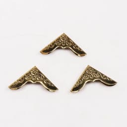 Practical Metal Bronze Book Scrapbooking Album Menu Folder Corner Protectors Corner For Photo Album DIY CP1808
