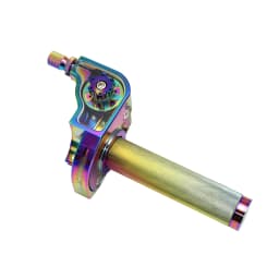 Alconstar- CNC Aluminum Adjustable Motorcycle Motorbike Throttle Grips Settle Quick Twister Gas Dirt Pit Bikes ATV UTV