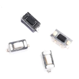 50PCS Tact Switch Silicone Button Micro Switch 3*4*2mm 3x6x4.3mm 2Pin 3x6x2.5mm 4*4*1.5mm SMD 4 Feet