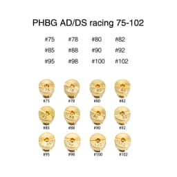 ZSDTRP 10pcs/12pcs Main Jet M5 for Dellorto Carburetor SHA SHB UA UB PHBG VHB-CS VHBT-CS #30-135 PHBG Idle Pilot Jet