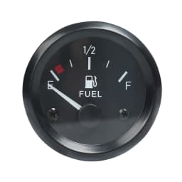Vehicle Meter 12V Automobile Car Gauge 2" 52mm Water Temp Oil Temp Oil Press Fuel Volts Oil press kg Ammeter Gauge Black Shell