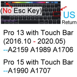 Keyboard Cover for Macbook Air 13 M5 M3 15 Pro 14 M5 13 M2 16 M4 12 Neo Silicone Protector Skin Case A3427 A3449 A448 A3404