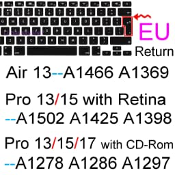 Keyboard Cover for Macbook Air 13 M5 M3 15 Pro 14 M5 13 M2 16 M4 12 Neo Silicone Protector Skin Case A3427 A3449 A448 A3404