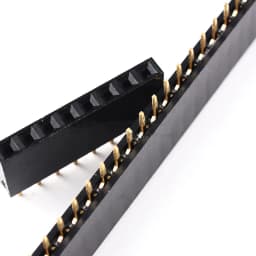 2.54mm Pitch Single Row Female 2~40P PCB Socket Board Pin Header Connector Strip Pinheader 2/3/4/6/10/12/16/20/40Pin For Arduino