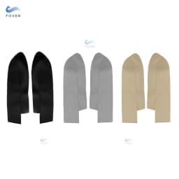 2pcs For Honda CRV CR-V 2007 2008 2009 2010 2011 Microfiber Leather Front Door Panel Armrest Cover Protective Trim