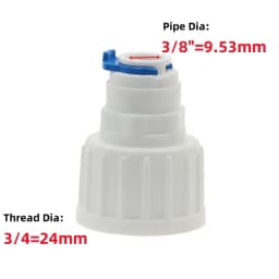 Fit for 1/4" 3/8" OD Tube Pushfit To BSP Female Thread Pipe Quick Connector Fitting Aquarium Reverse Osmosis RO Water Dispenser