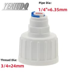 Fit for 1/4" 3/8" OD Tube Pushfit To BSP Female Thread Pipe Quick Connector Fitting Aquarium Reverse Osmosis RO Water Dispenser