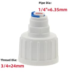 Fit for 1/4" 3/8" OD Tube Pushfit To BSP Female Thread Pipe Quick Connector Fitting Aquarium Reverse Osmosis RO Water Dispenser