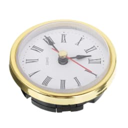 Classic Clock Craft Quartz Movement 2-1/2" (65mm) Round Clocks Head Insert Roman Number Mayitr