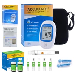 Fast Test Blood Ketone Meter Kit for Keto Diet with Ketone Monitor and Strips 30pc with Lancets Ketosis&Ketogenic Diet