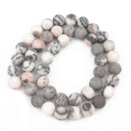 Matte Minerals Beads Natural Stone Beads Dull Polish Hematite Round Loose Spacer For Jewelry Making Bracelets DIY 4-12mm
