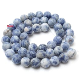 Matte Minerals Beads Natural Stone Beads Dull Polish Hematite Round Loose Spacer For Jewelry Making Bracelets DIY 4-12mm