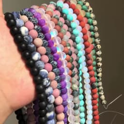 Matte Minerals Beads Natural Stone Beads Dull Polish Hematite Round Loose Spacer For Jewelry Making Bracelets DIY 4-12mm