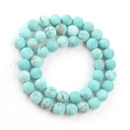 Matte Minerals Beads Natural Stone Beads Dull Polish Hematite Round Loose Spacer For Jewelry Making Bracelets DIY 4-12mm