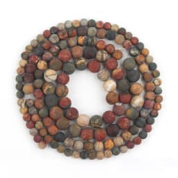 Matte Minerals Beads Natural Stone Beads Dull Polish Hematite Round Loose Spacer For Jewelry Making Bracelets DIY 4-12mm