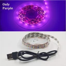 5M USB LED Strip Light 5V 3528 1 Meter 5 Meter Warm Cool White Pink Green Blue Red SMD Ribbon Ceiling Cabinet Light Waterproof