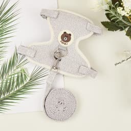 Newest Cute Rabbit Harness and Leash Set Bunny Pet Accessories Vest Harnesses Rabbit Leashes for Outdoor Walking Pets Supplies
