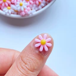 50Pcs New 11mm Cute Mini Chrysanthemum Flat Back Resin Cabochons Scrapbooking DIY Jewelry Craft Decoration Accessorie