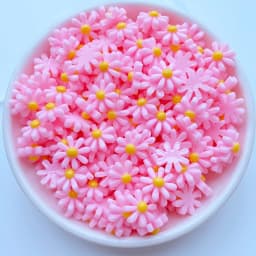50Pcs New 11mm Cute Mini Chrysanthemum Flat Back Resin Cabochons Scrapbooking DIY Jewelry Craft Decoration Accessorie