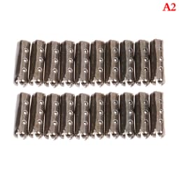 20/50/10PCS  Shoelace Head Aglets DIY Shoelaces Repair Shoe Lace Tips Replacement End Shoes Rope Head Rope Tail Clamp Bullet