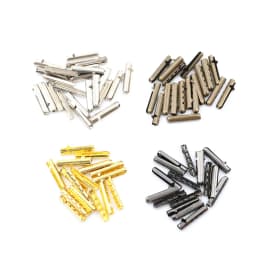 20/50/10PCS  Shoelace Head Aglets DIY Shoelaces Repair Shoe Lace Tips Replacement End Shoes Rope Head Rope Tail Clamp Bullet