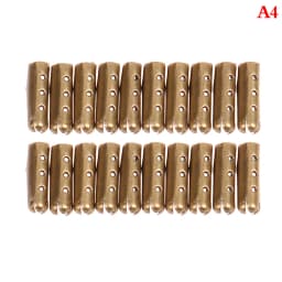 20/50/10PCS  Shoelace Head Aglets DIY Shoelaces Repair Shoe Lace Tips Replacement End Shoes Rope Head Rope Tail Clamp Bullet