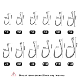 NGB 100/50pcs/lot High Carbon Fishing Hook 1#-12# ISEAMA With Eye Carp Catfish Anzol Peche Japan Tackle Fishing