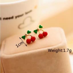 Red Color Women Dangle Earrings Geometric Pendants Gold Color Metal Hook Earrings Long Hang Earrings Pendientes Fashion Jewelry