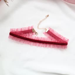 Velvet Lace Chokers Necklaces for Women Girls Cute Fairy Flower Collar Necklaces Wedding Party Fashion Jewelry Wholesale Gift