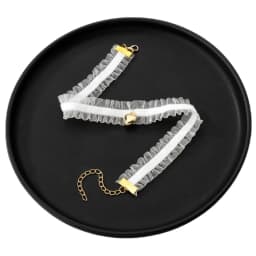 Velvet Lace Chokers Necklaces for Women Girls Cute Fairy Flower Collar Necklaces Wedding Party Fashion Jewelry Wholesale Gift