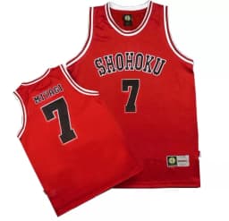Anime Shohoku School Basketball Team Jersey 1-15 Cosplay Costume Sakuragi Hanamichi Rukawa Jersey Sports Wear Uniform Vest