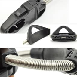 2PC Snorkeling SCUBA Diving Spring Fin Strap with Quick Release Buckle