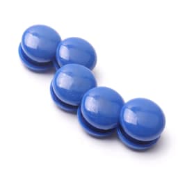 10Pcs Colorful Fridge Magnets Circular Refrigerator Office Magnet Sticker for Kids Gifts Calendar Whiteboard Home Decoration