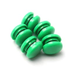 10Pcs Colorful Fridge Magnets Circular Refrigerator Office Magnet Sticker for Kids Gifts Calendar Whiteboard Home Decoration