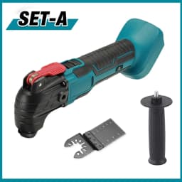 170W Electric Cordless Oscillator, 6-Gear Settings, 5000-20000r/Min, for Sawing/Cutting/Shoveling, For 18V/21V Makita Battery