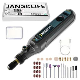 JANGKLIFE USB Cordless Rotary Tool Kit Woodworking Engraving Pen DIY For Jewelry Metal Glass Mini Wireless Drill